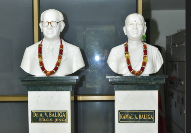 DR. A. V. BALIGA AND KAMAL A. BALIGA